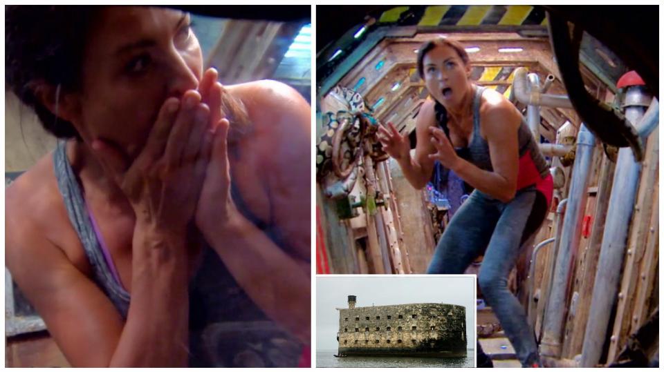 Pevnost Boyard - Hanka Kynychová a místnost plná hadů